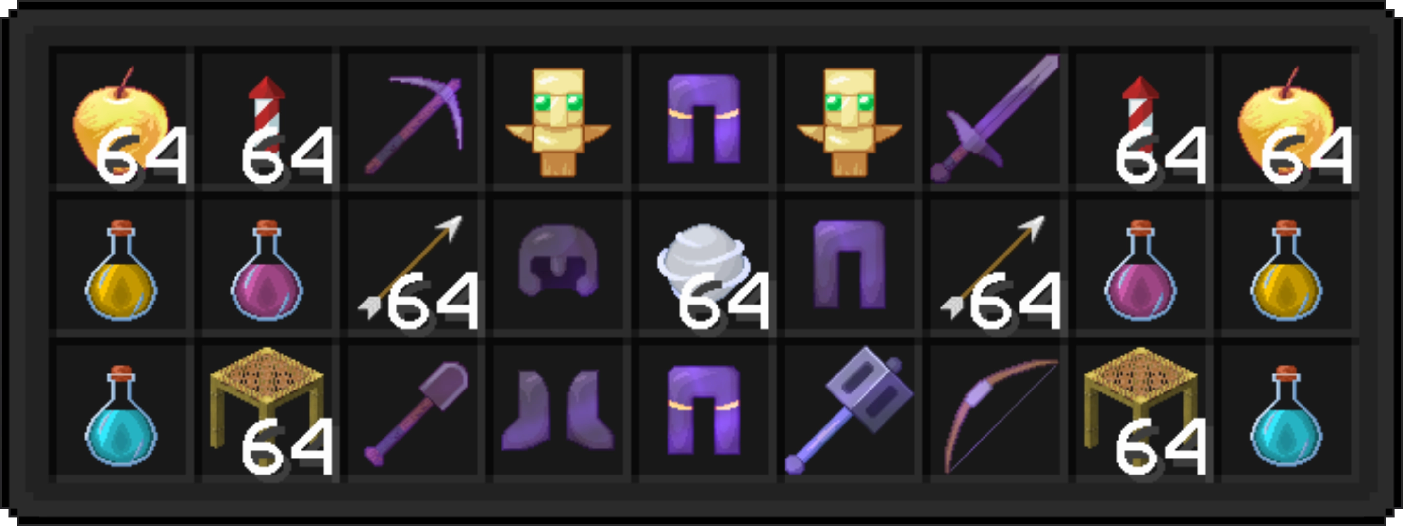 Imagen completa de la shulker Juicio del Trueno