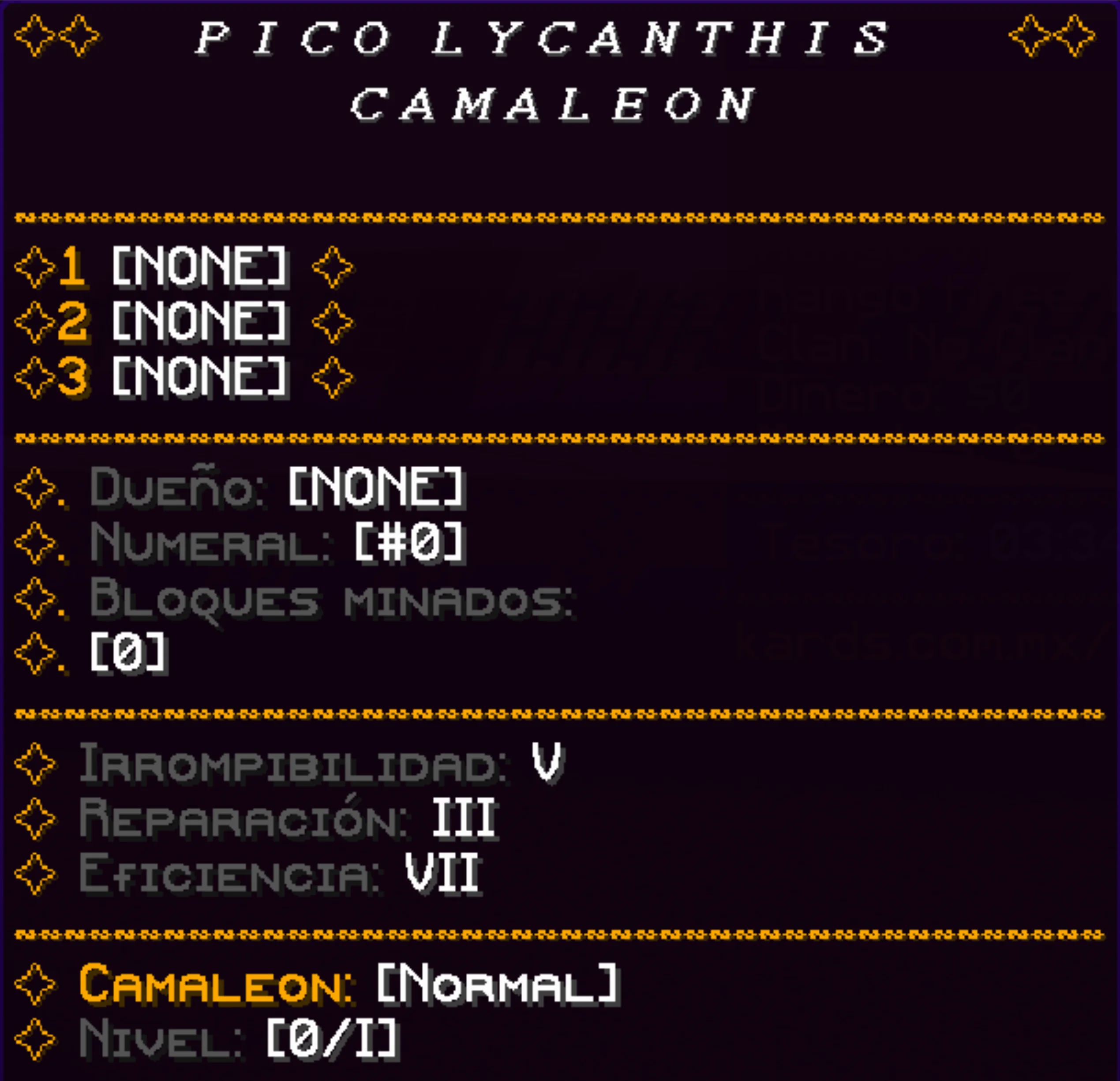 Preview Pico Camaleón