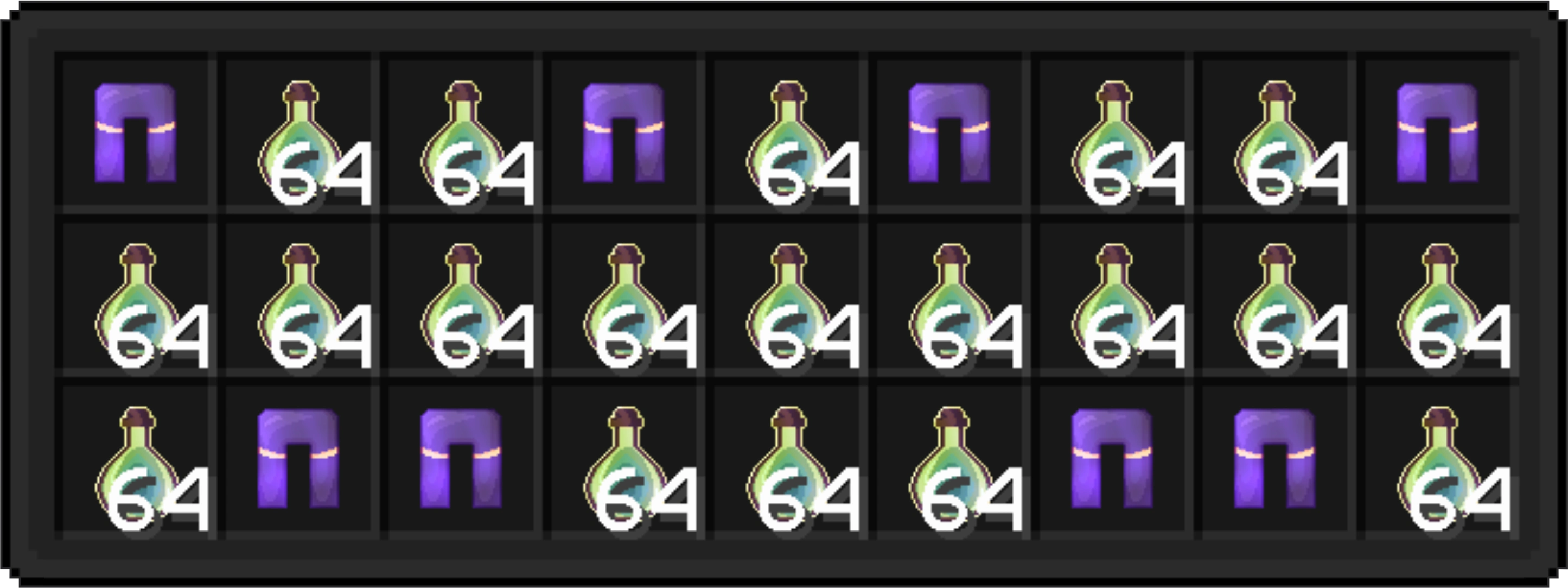 Contenido de shulker Juicio